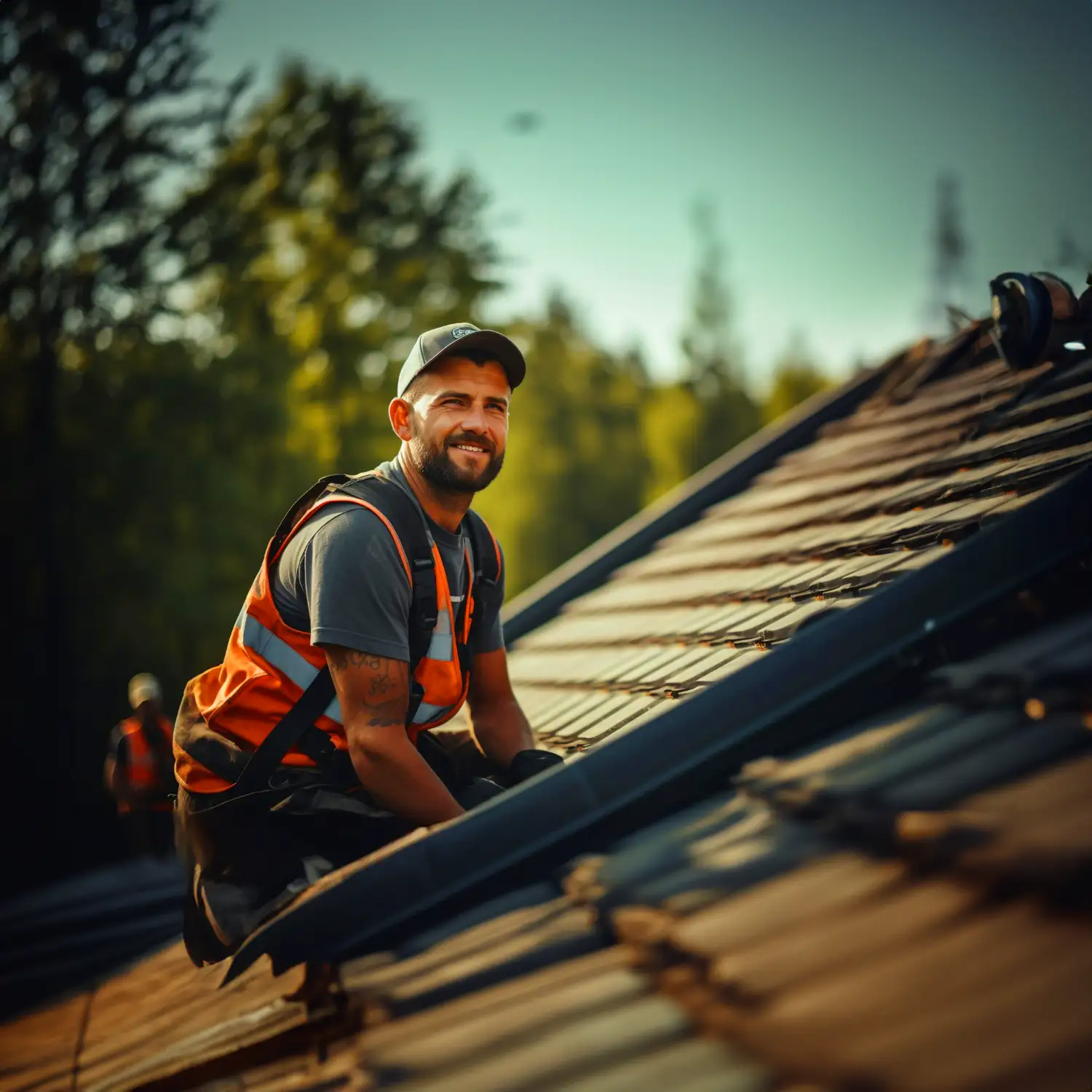 Couvreur Aigle pose de tuiles